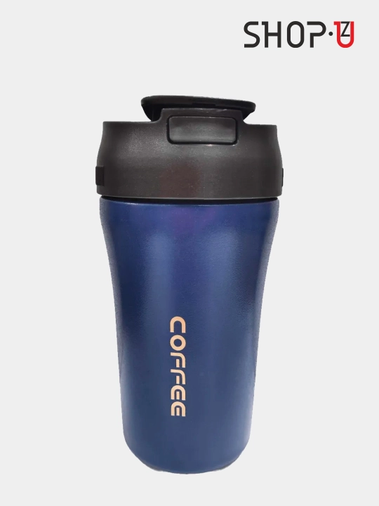 Choy va qahva uchun zanglamaydigan po'latdan tayyorlangan termosli krujka, 520 ml gacha