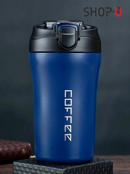 Choy va qahva uchun zanglamaydigan po'latdan tayyorlangan termosli krujka, 520 ml gacha