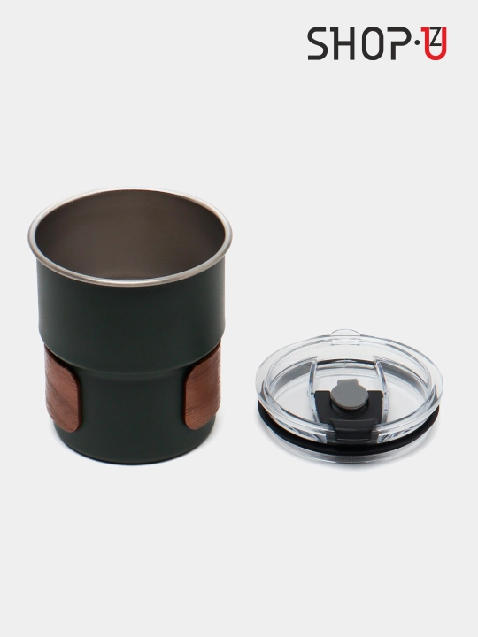 Choy va qahva uchun zanglamaydigan po'latdan tayyorlangan termosli krujka, 520 ml gacha