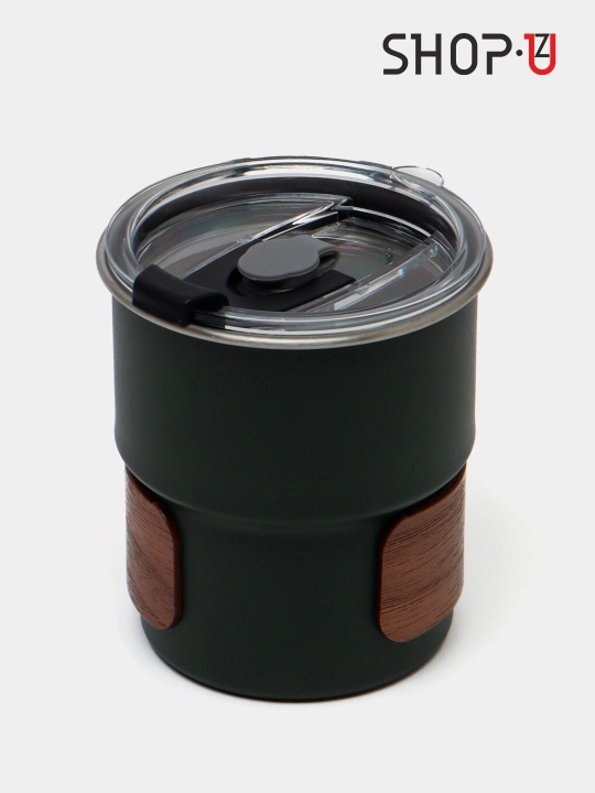 Choy va qahva uchun zanglamaydigan po'latdan tayyorlangan termosli krujka, 520 ml gacha