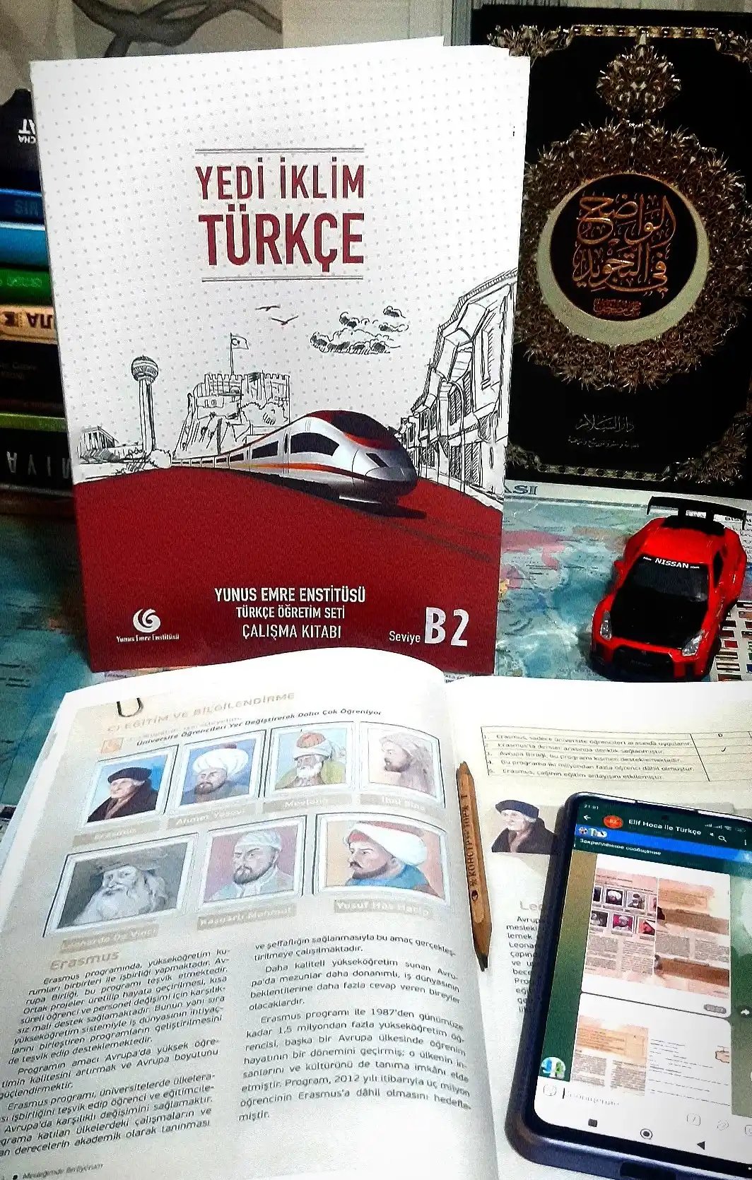 Yedi Iklim Turkce. A1,A2,B1,B2,C1. Учебник и рабочие тетради по турецкому языку, A4