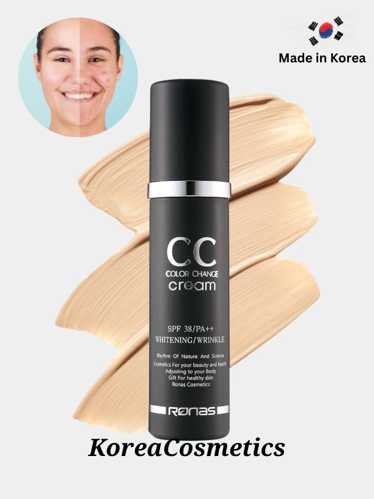 Zangmi Ronas CC крем с защитой от солнца SPF 38 PA+++, 50 мл  - 