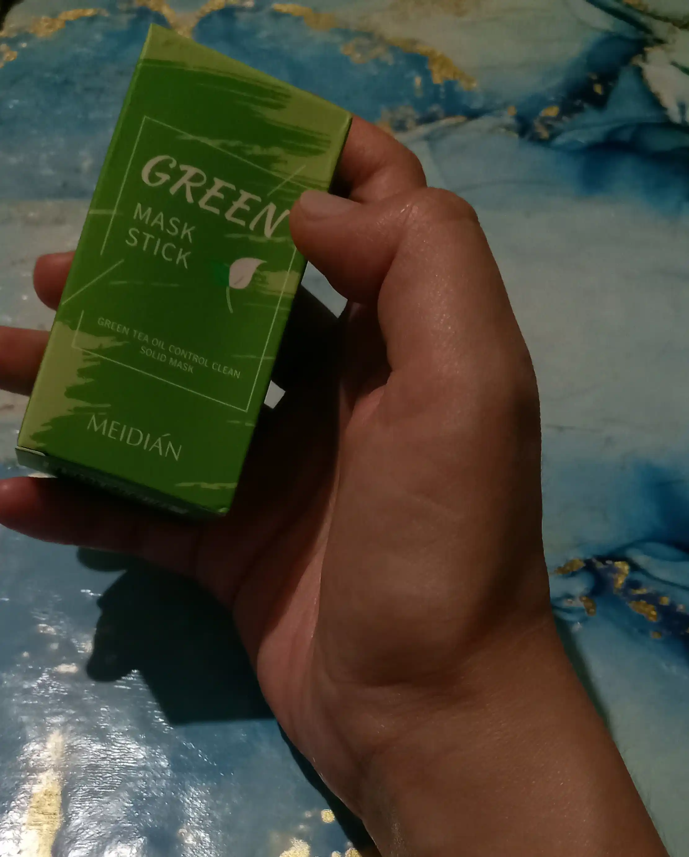 Глиняная маска стик для лица Green Mask Stick, от черных точек и прыщей акне