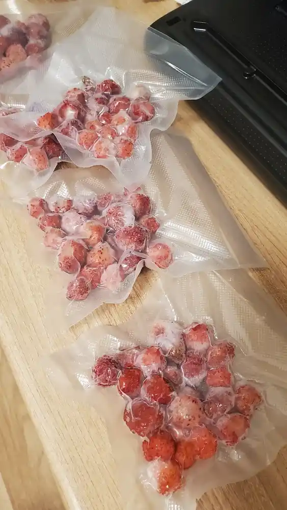 Пакеты для вакууматора рифленые, рулон для вакуумной упаковки, пищевые, прочные
