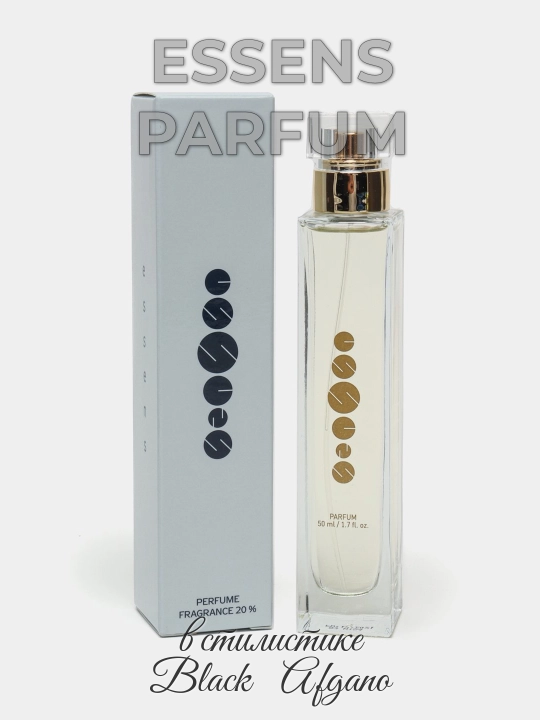 ESSENS PARFUM - в стилистике  Black Afgano, для мужчин и женщин - 