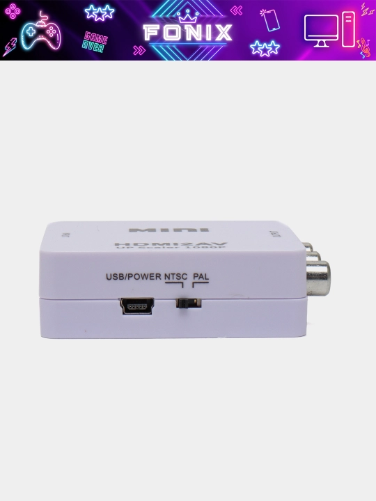 HDMI-dan AV-ga va AV-dan HDMI-ga konvertor - yuqori sifatli video uchun universal adapter