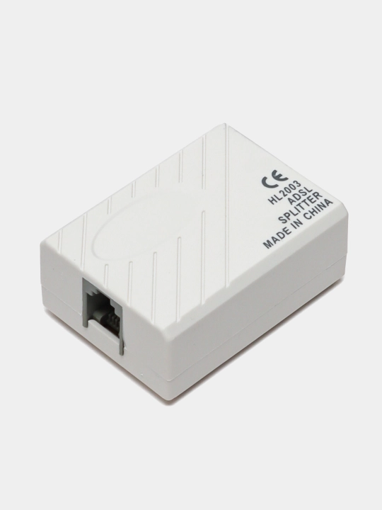 Uy telefoni va ADSL modem uchun oson ulanish adapteri
