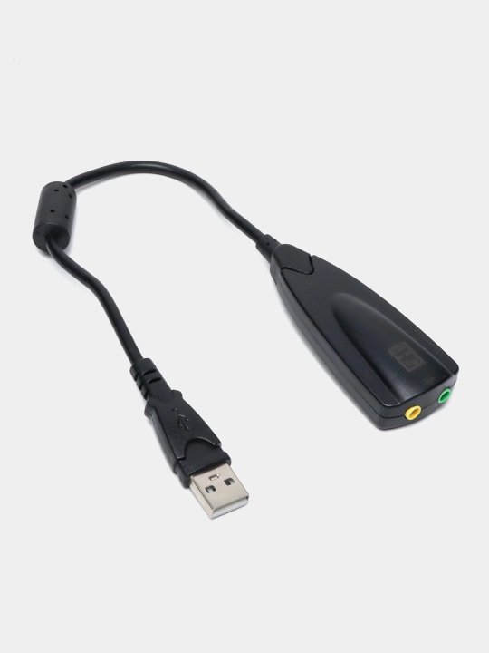 Steel Sound 7.1 — tashqi USB ovoz kartasi, yuqori sifatli audio uchun!