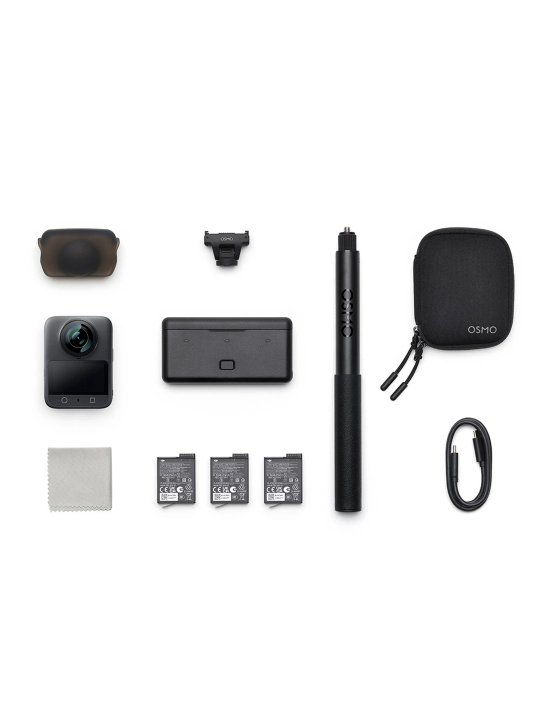 DJI Osmo 360 Adventure Combo – 8K Ekshn Kamera, Ekstremal Sarguzashtlar Uchun