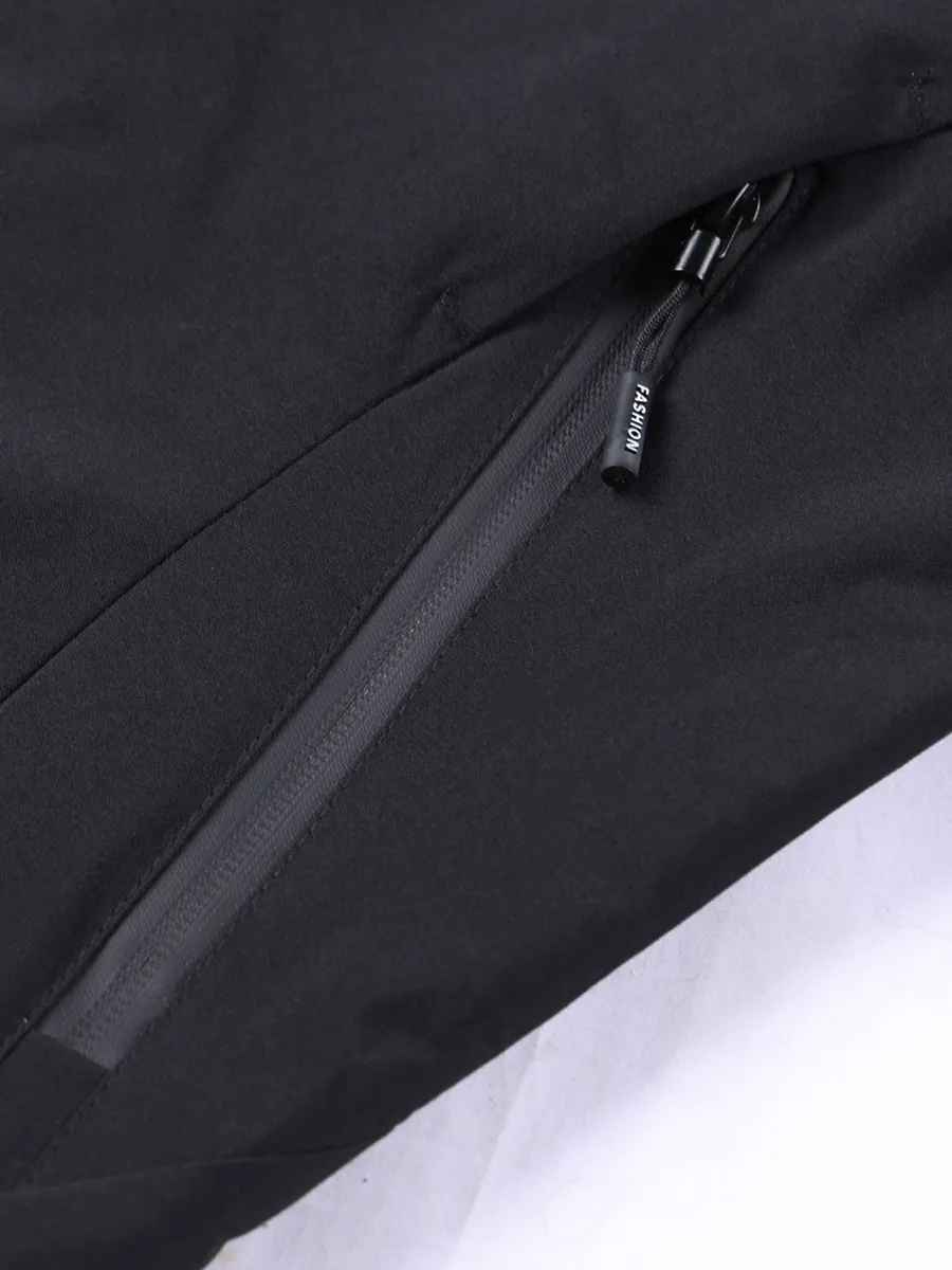 Erkaklar vetrovkasi kapyushonli kurtka bomber uniseks yengil bahor-kuz uchun casual kiyim