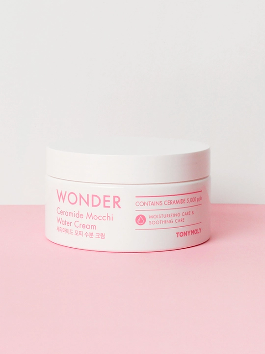 Wonder Ceramide Mochi Water Cream 300 ml, keramidlari bilan namlantiruvchi yuz kremi