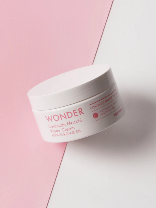 Wonder Ceramide Mochi Water Cream 300 ml, keramidlari bilan namlantiruvchi yuz kremi
