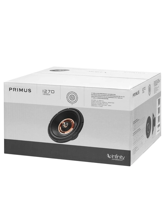 Avtomobil sabvuferi, Primus infinity 1270, 12 dyum, 1200 VT