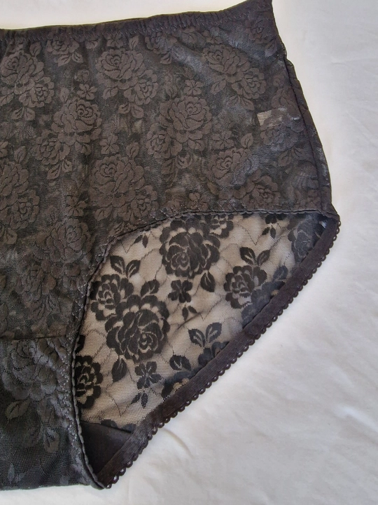 Ayollar uchun yuqori belli va siqish effekti bilan dantel ichki kiyimlar, XL-5XL