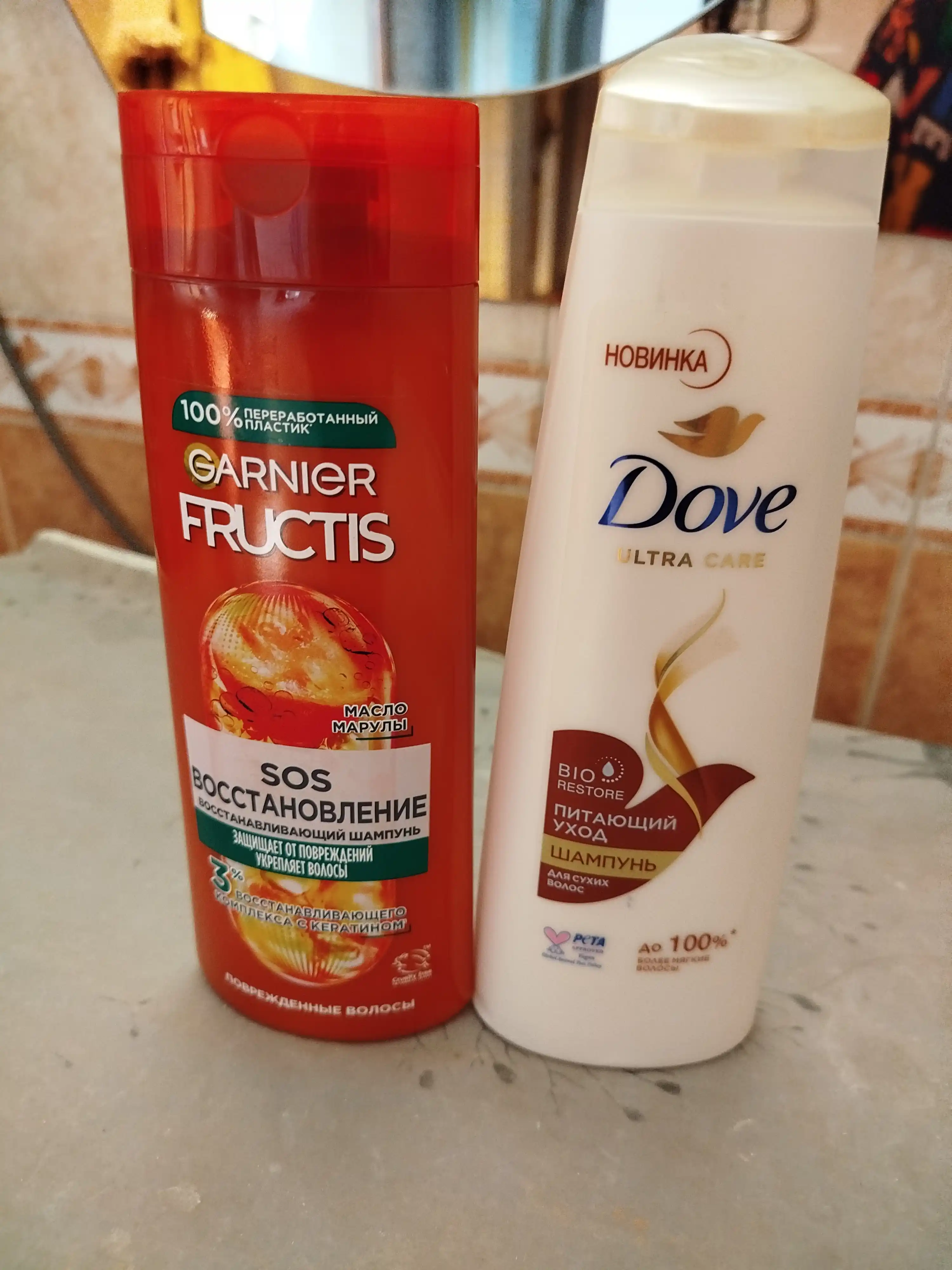 Шампунь для волос Dove, 3 вида, 400 мл