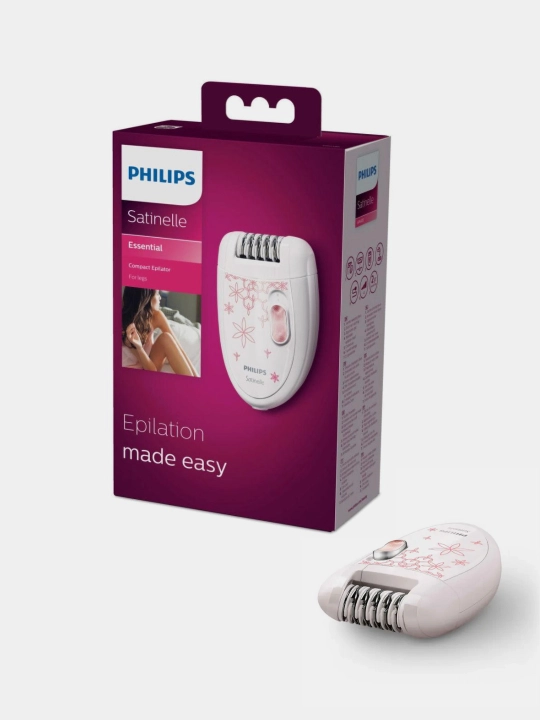 Philips BRE 224/225 Satinelle Essential – профессиональный эпилятор для женщин и девушек