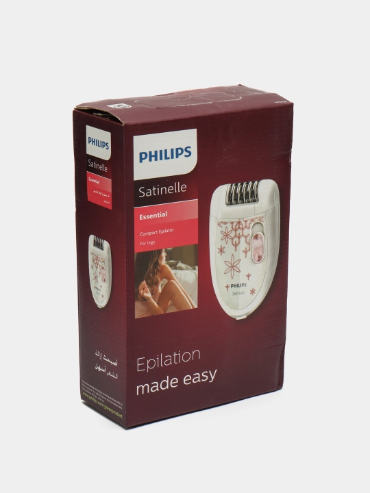 Philips BRE 224/225 Satinelle Essential – профессиональный эпилятор для женщин и девушек