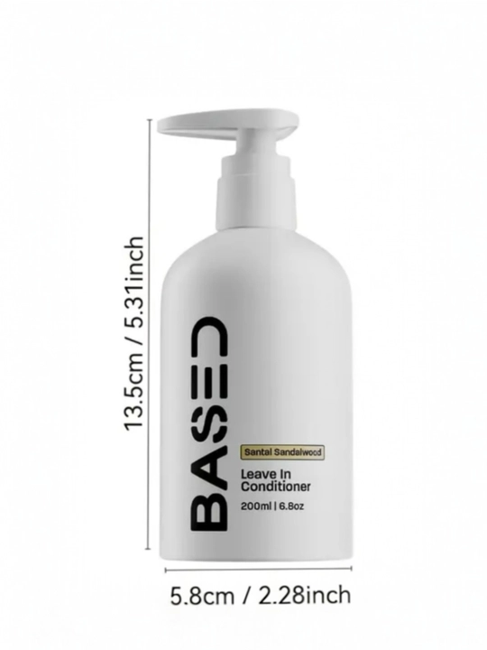 Based — Leave-In Conditioner 200 ml, Santal Sandalwood — namlash va frizga qarshi
