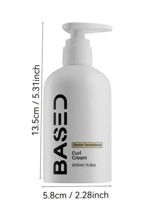 Based Curl Cream 200 ml, jingalaklarni shakllantirish va frizga qarshi