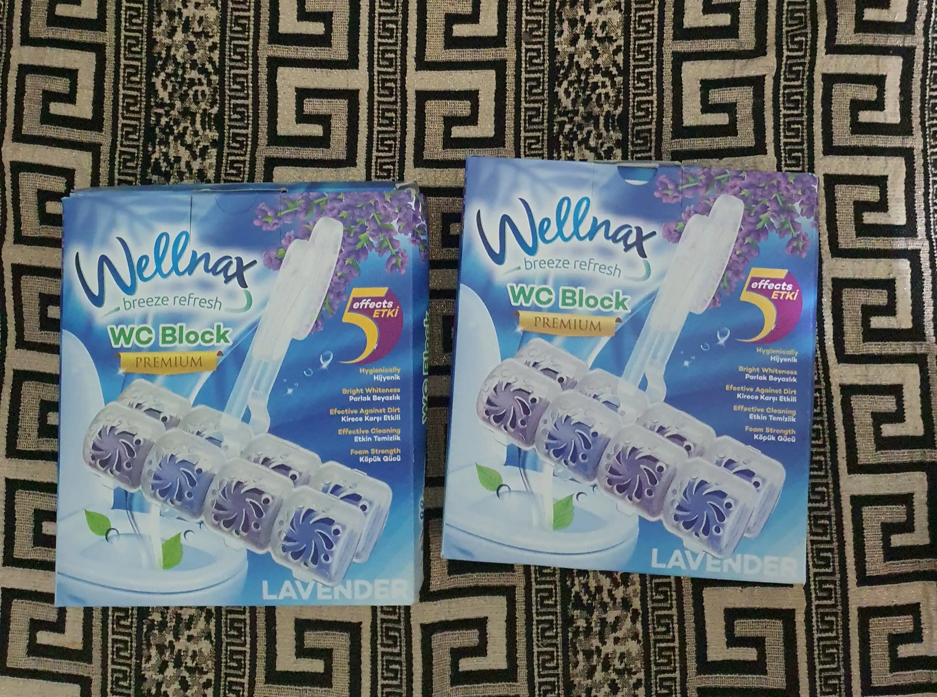 Tualet bloki Wellnax Lavender, 57 g * 2 dona