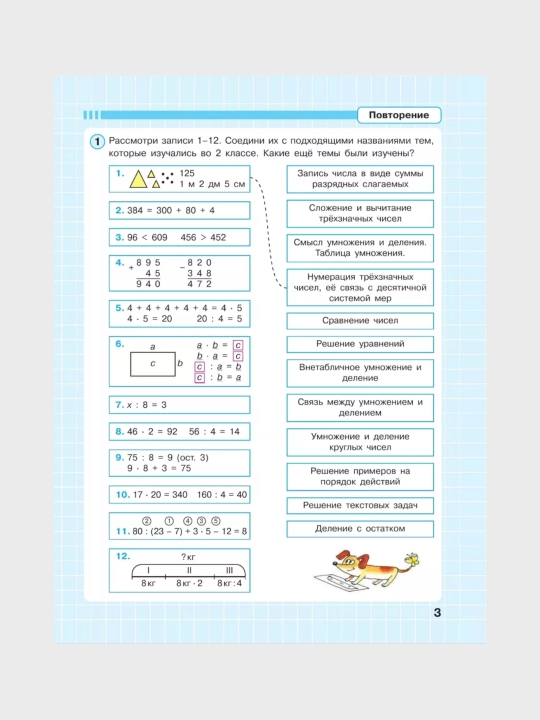 Математика, 1,2,3,4 класса в 3-х частях, комплект, рабочая тетрадь Л.Г. Петерсон
