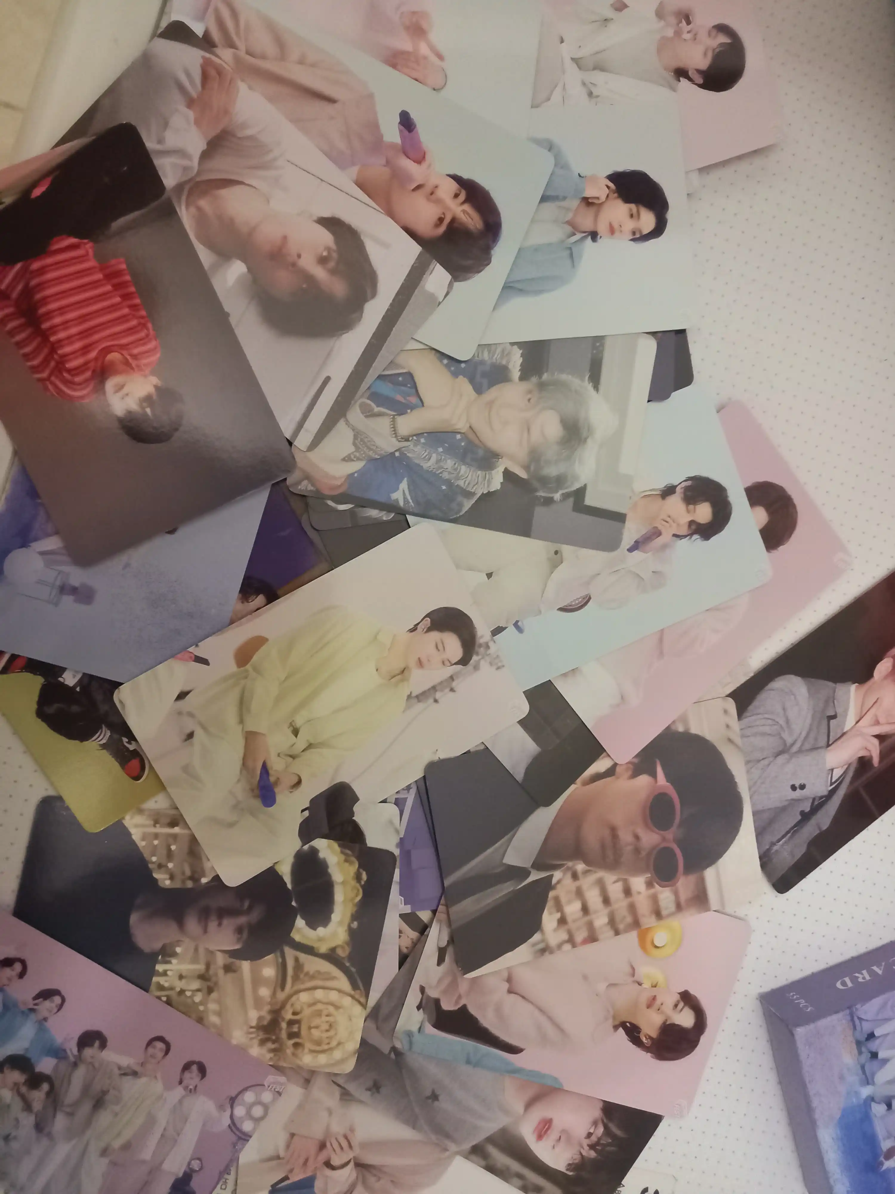 To'plamli LOMO kartalari K-POP BTS, 55 dona