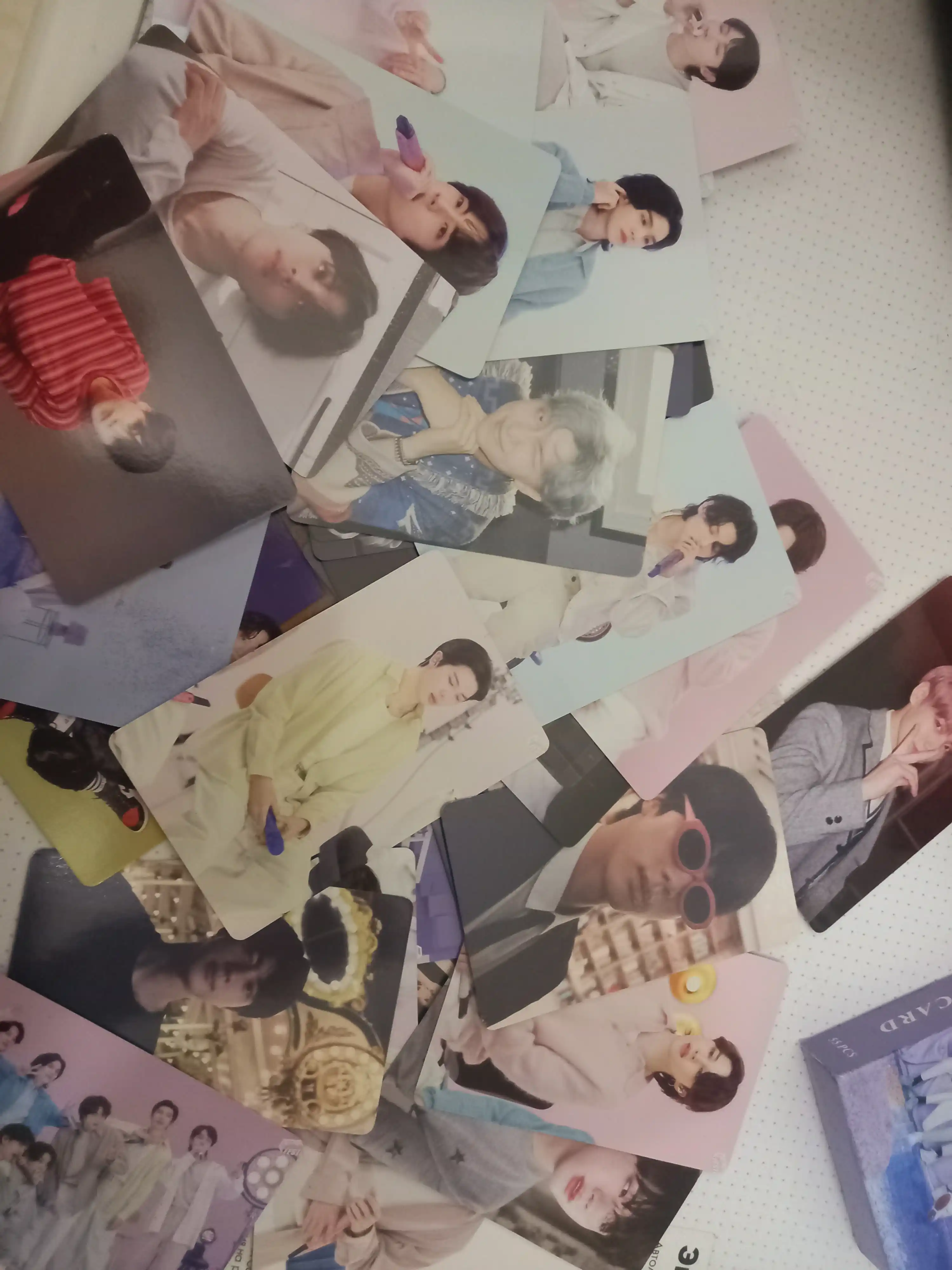 To'plamli LOMO kartalari K-POP BTS, 55 dona