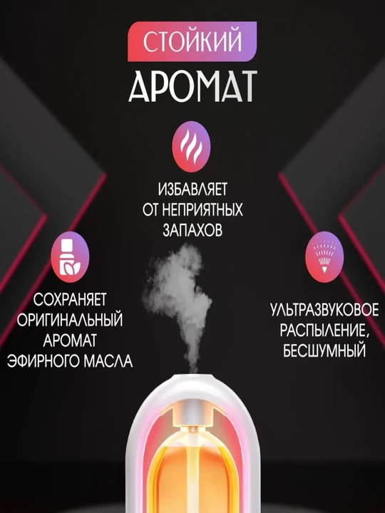 Ultratovushli aromadiffuzor uy va do‘kon, salon uchun mos keladi, avtomatik