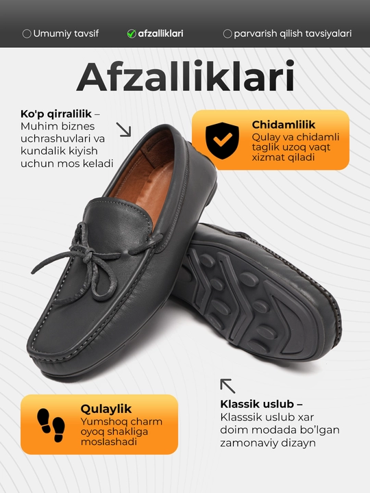 Roberto Bossi erkaklar charm mokasinlari, bahor, yoz, kuz, tufli,o'lchamlari 39 dan 44 gacha