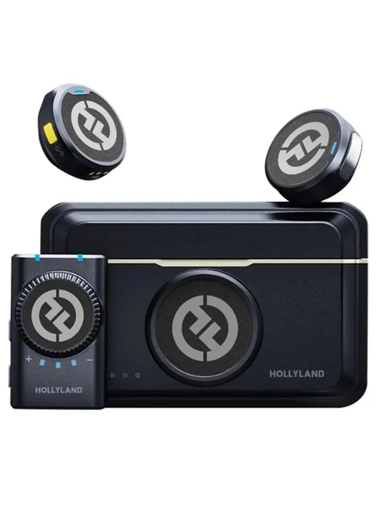 Микрофон петличка Hollyland Lark M2 Combo, для записи звука 40 часов iPhone Android TYPE-C
