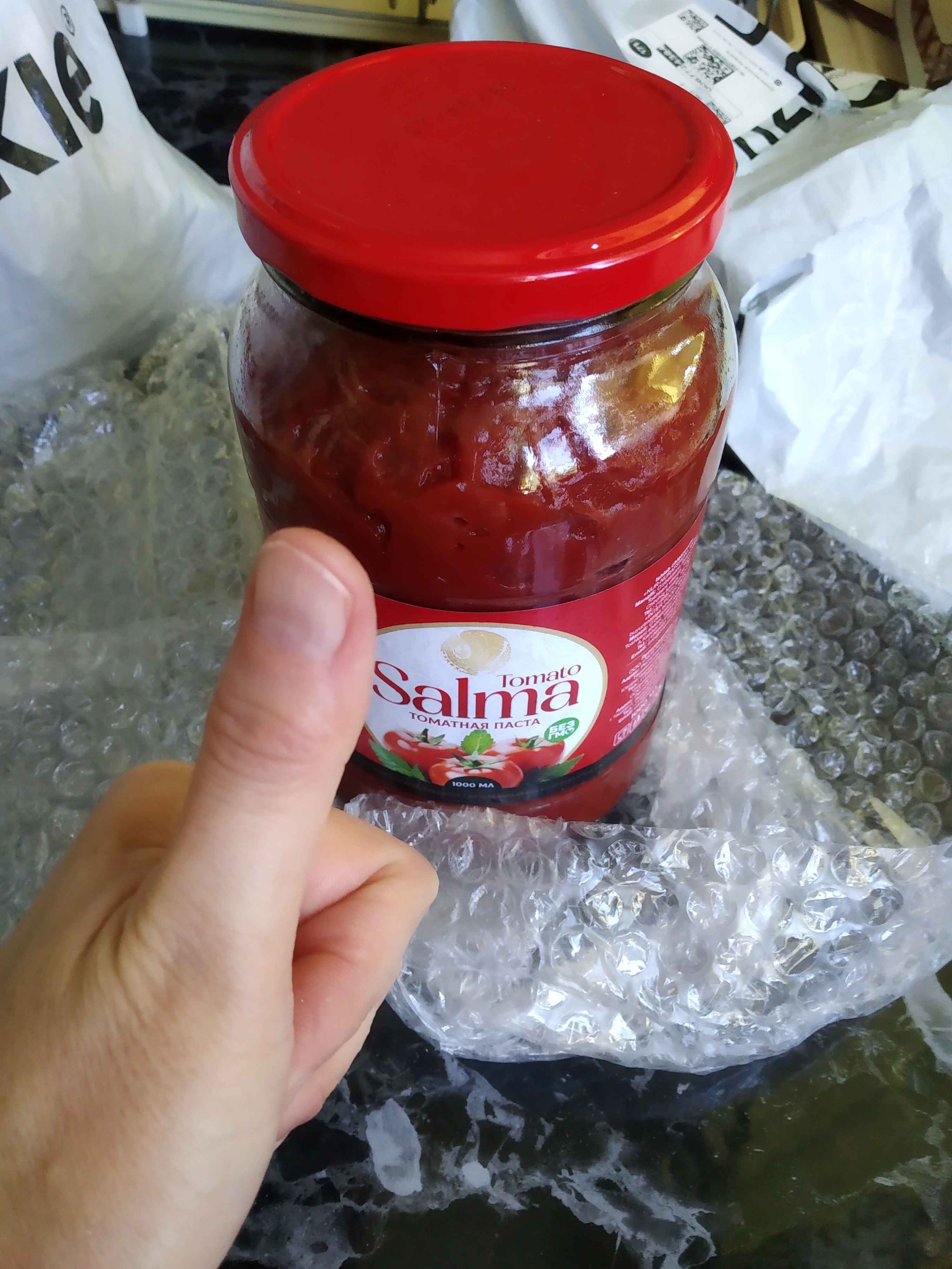 Tomat pastasi ''SALMA'', 1000 ml