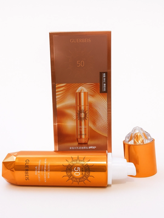 GUERBEIS oqartiruvchi quyoshdan himoya kremi SPF 50+
