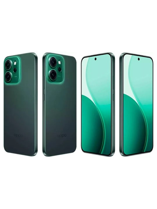 Смартфон Oppo Reno14F 8/256GB и 12/512GB Blue/Green с AMOLED экраном и NFC