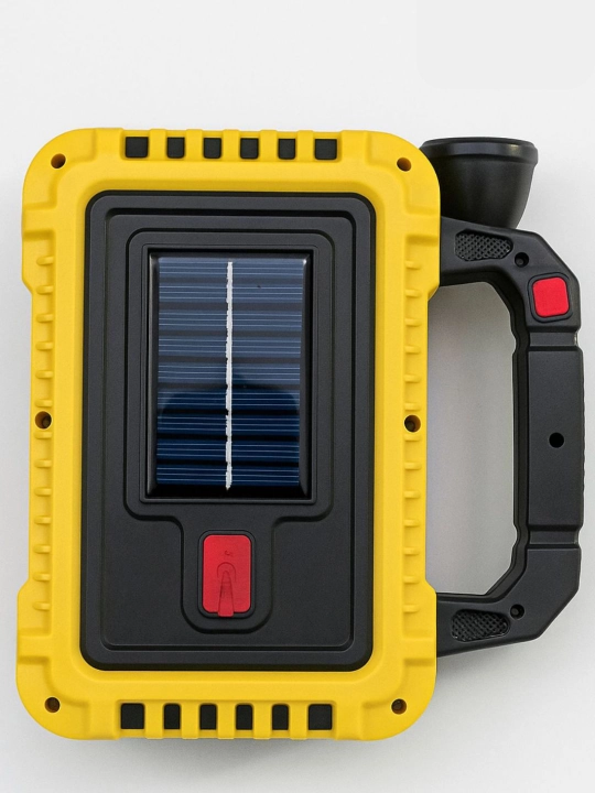 Ko‘p rejimli LED fonarik – USB va quyosh panelli zaryadlash