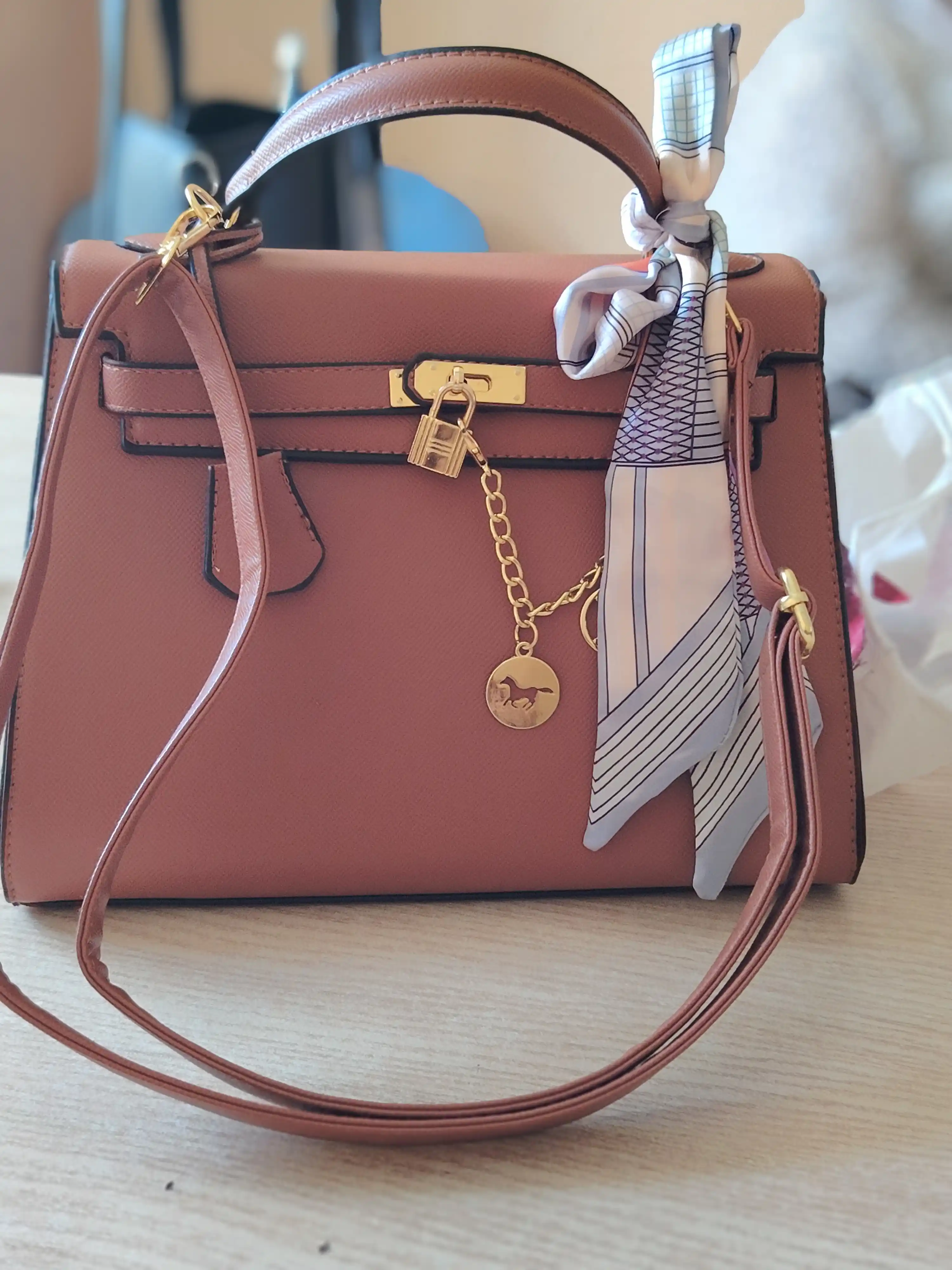 Ayollar charm tote sumkasi HERMES yelka orqali kundalik, ishbilarmon, sigʻimli