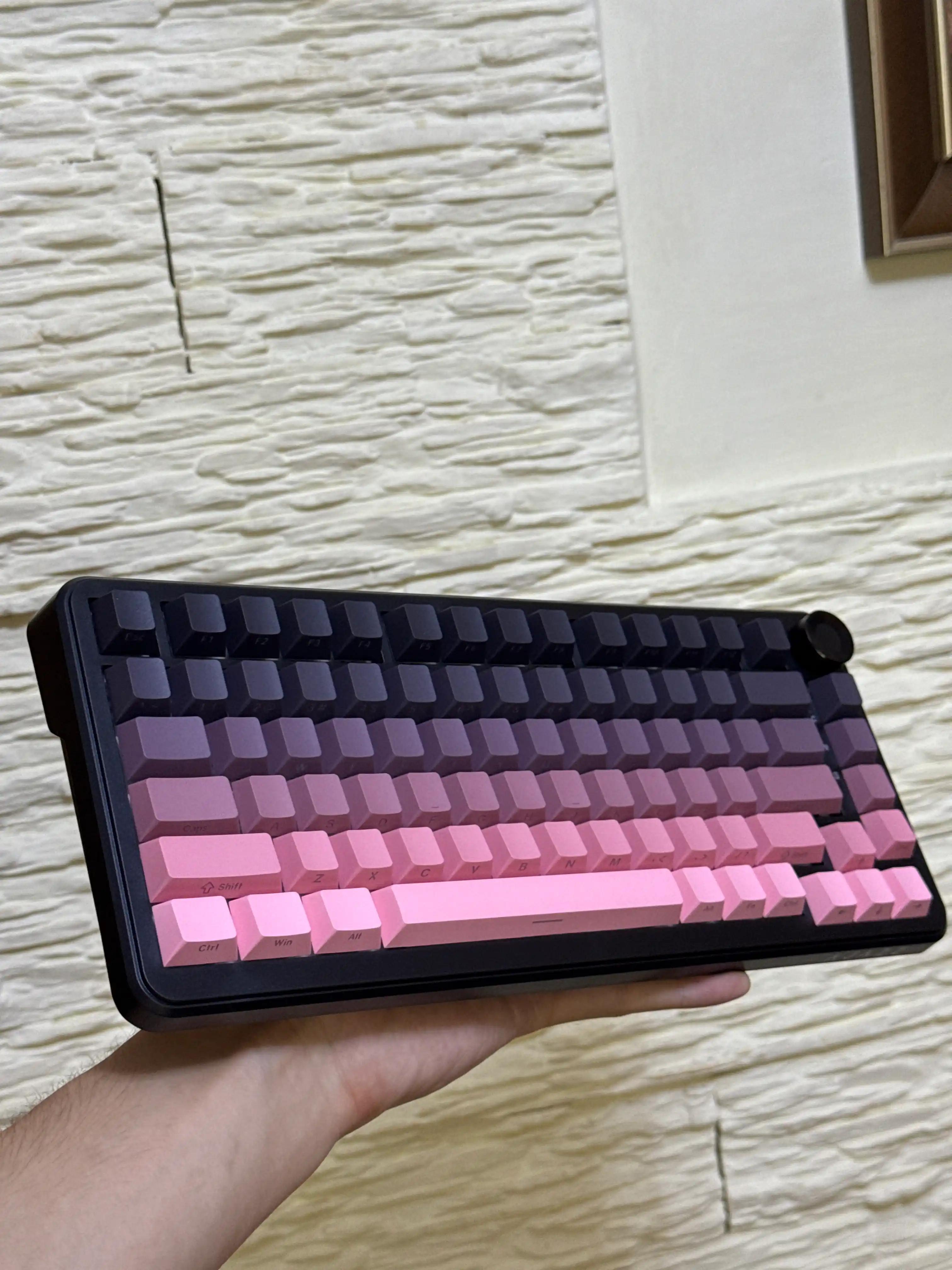 Mexanik Klaviatura AJAZZ AK820 MAX PLUS, Simsiz, Bluetooth, Geyming uchun, RGB, Hot-Swap