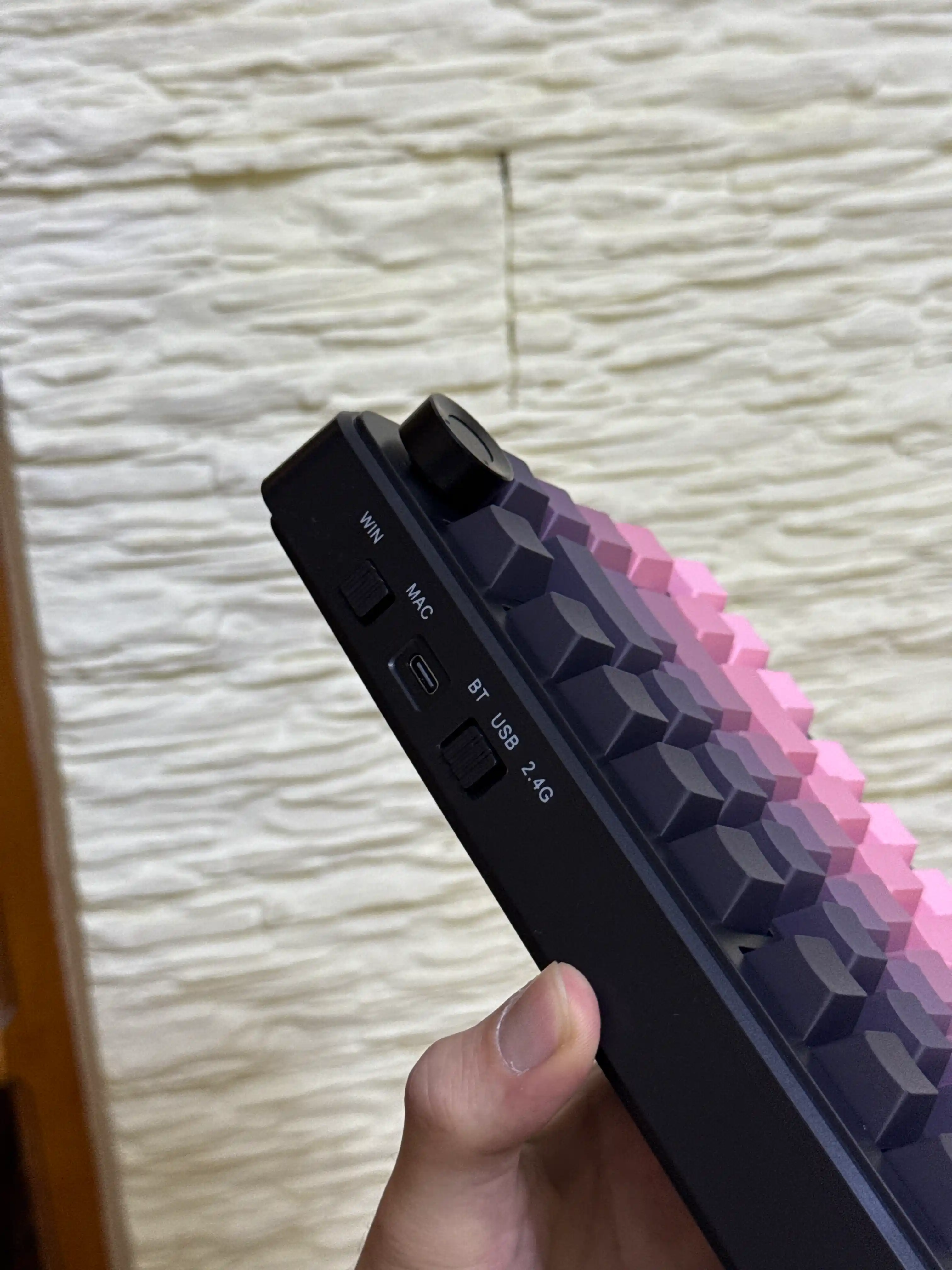 Mexanik Klaviatura AJAZZ AK820 MAX PLUS, Simsiz, Bluetooth, Geyming uchun, RGB, Hot-Swap