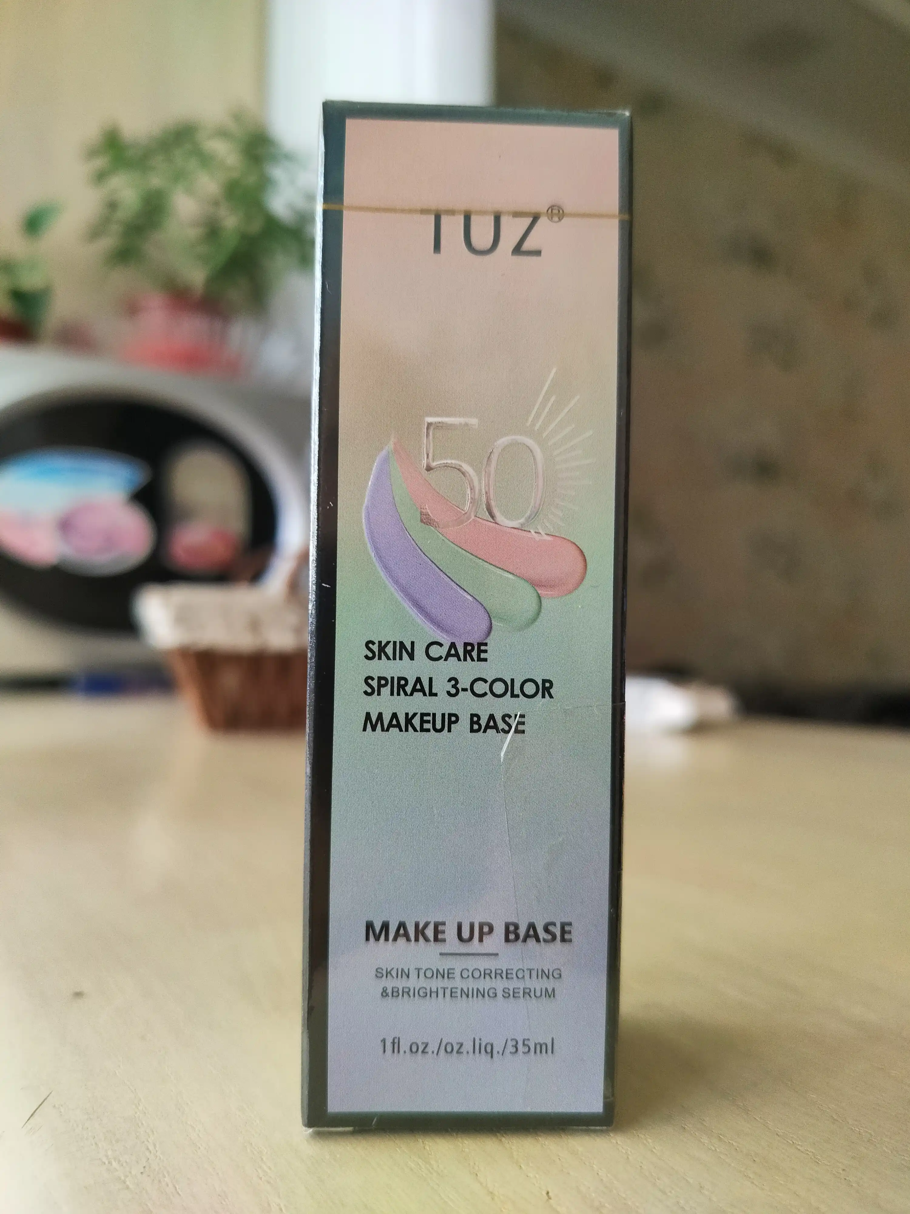 База под макияж TUZ, 5 в 1, праймер, основа для лица, 35 мл