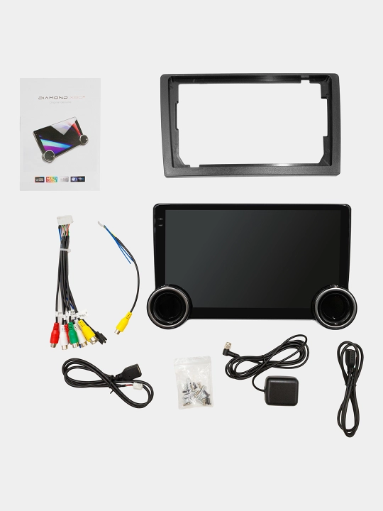 Автомонитор DIAMOND X80, android auto/apple car, 4/64 gb, GPS, 10 дюйм HD экран