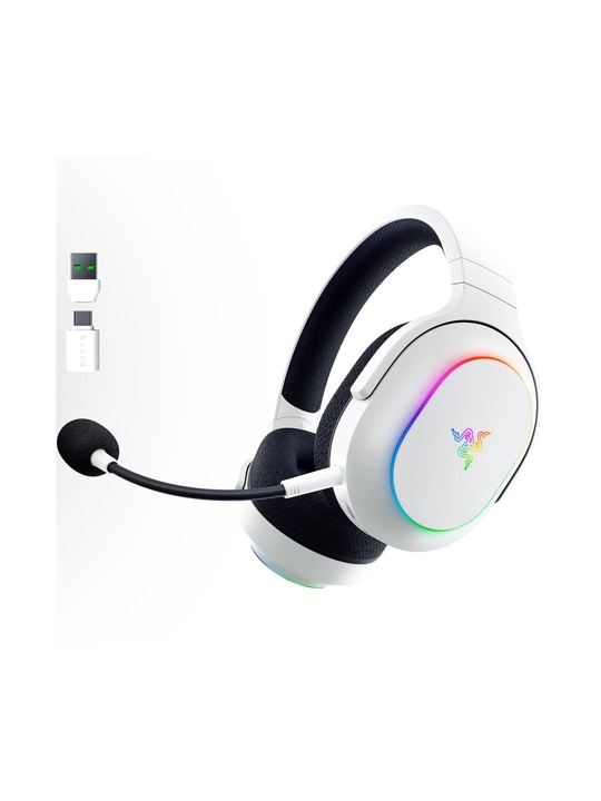 Razer Barracuda X Chroma simsiz o‘yin quloqchinlari, BT/WL, RGB, 70 soatgacha ishlaydi