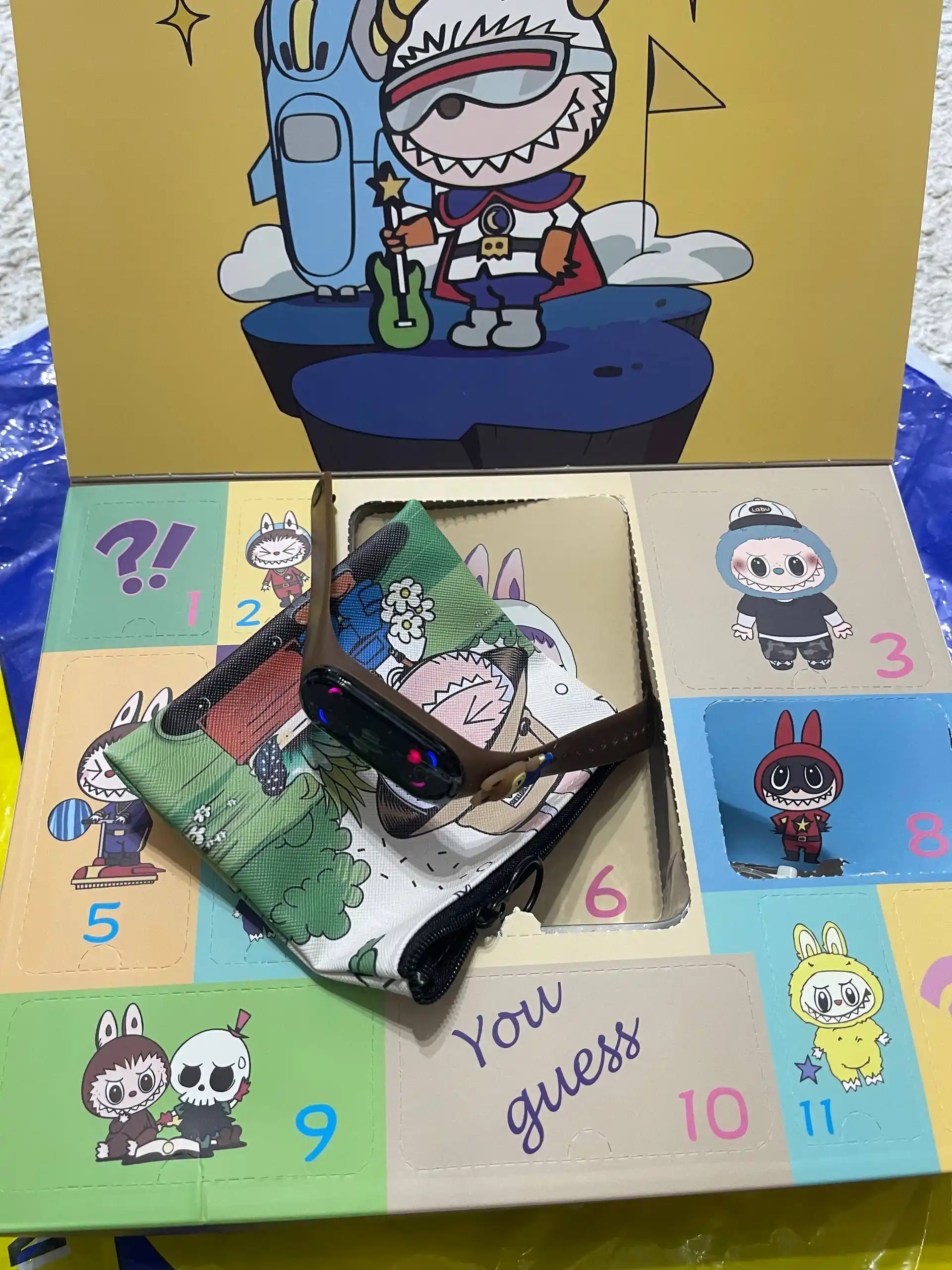 Advent taqvimi, qizlar va o‘g‘il bolalar uchun o‘yinchoqlar Kuromi, Hello Kitty, Stitch, Huntrix, Minecraft
