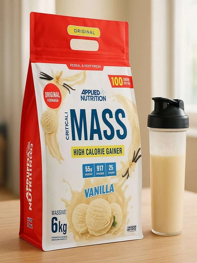 Гейнер Critical MASS Weight Gainer от Applied Nutrition, 6 кг - 