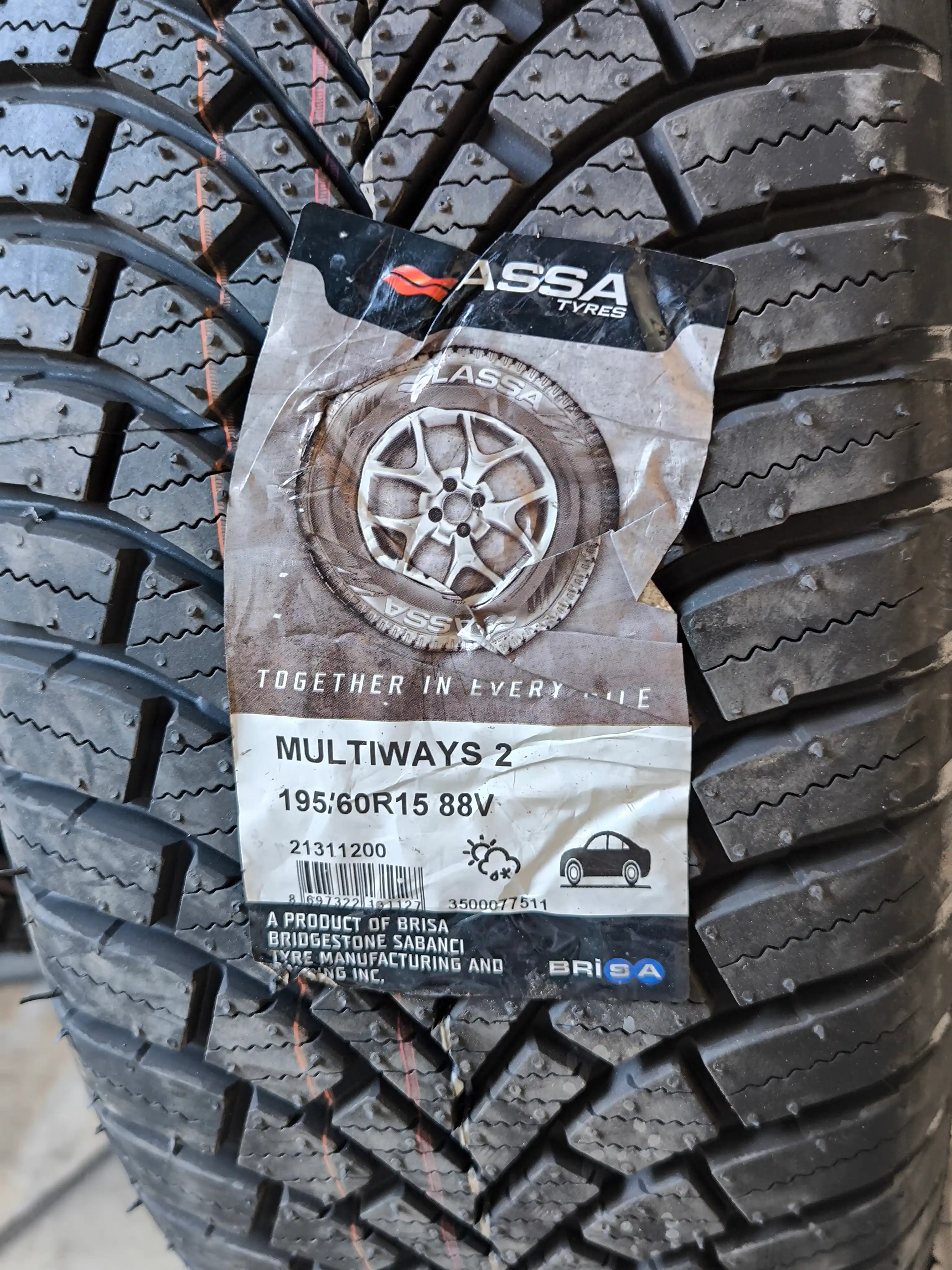 Lassa Multiways 2, Bridgestone texnologiyasi, Premium 4 faslli shina, Turkiya sifati