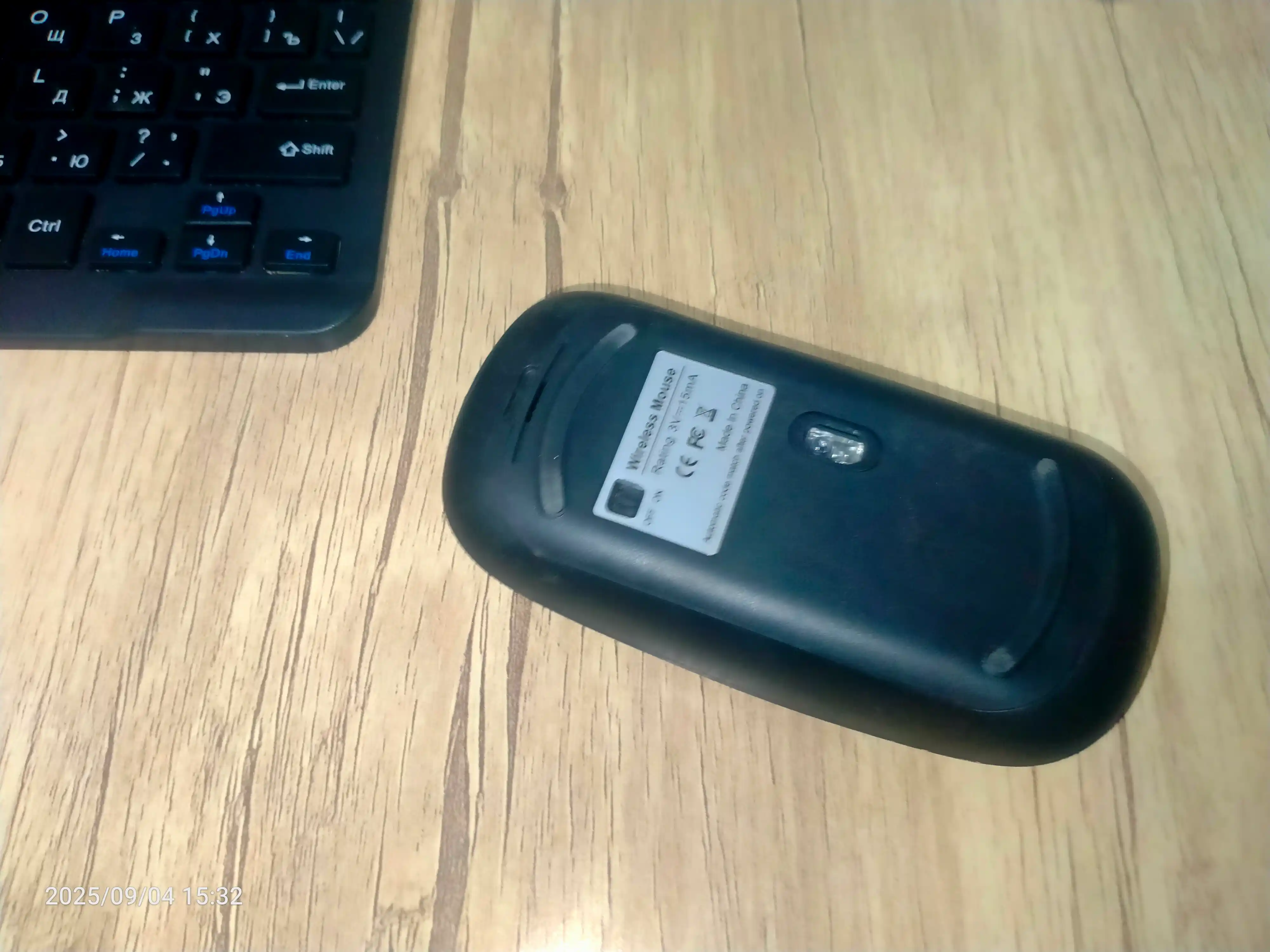 Simsiz mini klaviatura va ikki rejimli sichqoncha toplami, bluetooth orqali ulanish