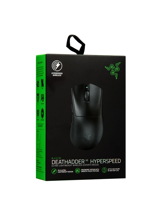 Razer DeathAdder V3 HyperSpeed simsiz o‘yin sichqonchasi, WL, 55g, 26000DPI,100 soatgacha