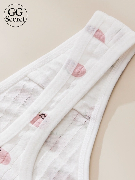 Ayollar paxtali printli string trusiklari GG Secret (Malomerka)