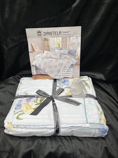 Yotoq belyosi, XB Satin Strayp, 4 donalik, paxta 100%, Dantela Vita - 