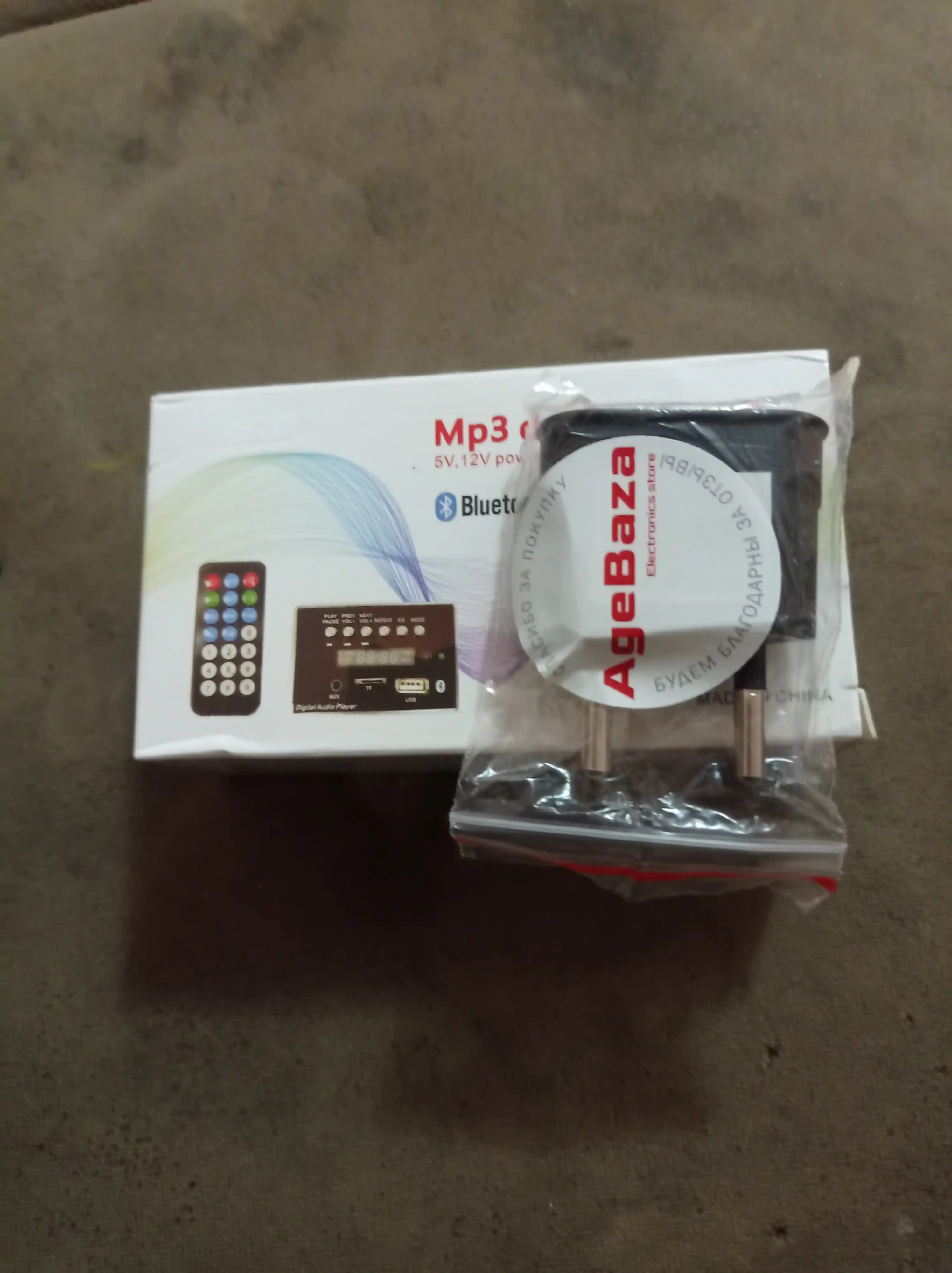 Bluetooth MP3 декодер с усилителем 80 Вт, 2×40 Вт, FM, AUX, USB, пульт, MP3 модуль