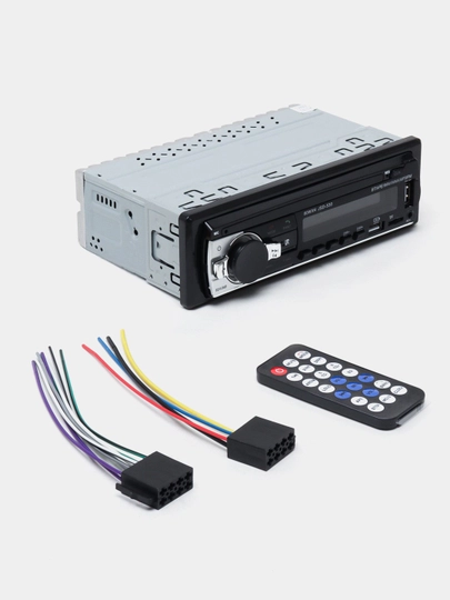 Pioneer автомагнитофон универсальный Bluetooth флешка на радио звучит до 63 вольт 12 вольт — UZBAVTO-ABMAFON-БЕЛЫЙ