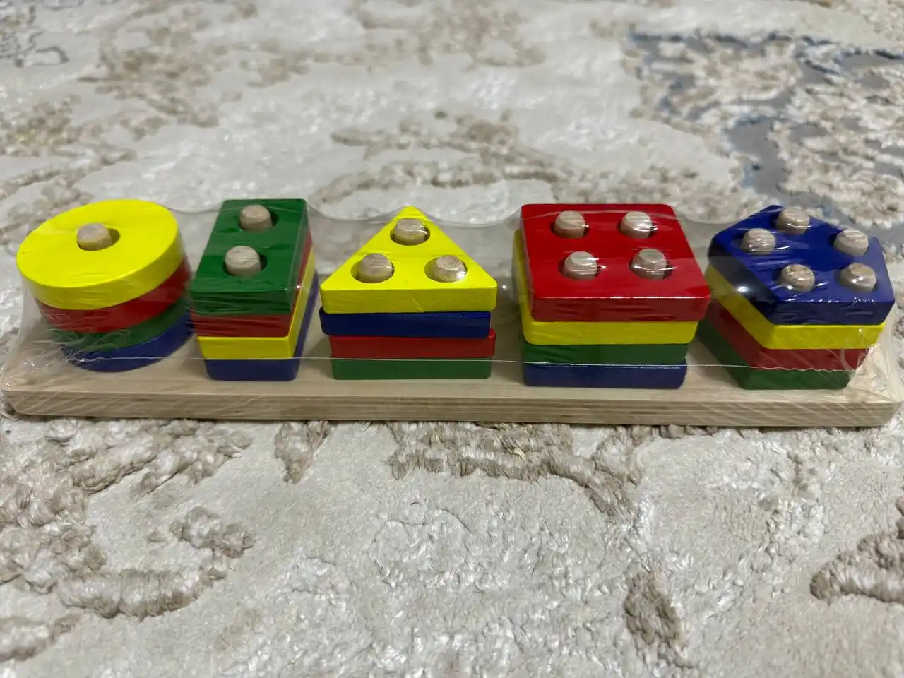 Saralagich, montessori, katta rivojlantiruvchi o‘yinchoq, yog‘och o‘yinchoqlar